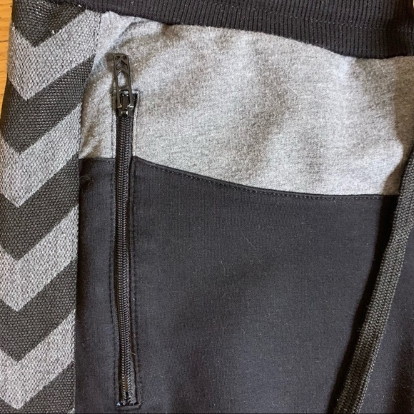 Hummel Athletic Track Pants Black Grey Straight Leg Cotton Blend Women’s Small - Picture 8 of 13